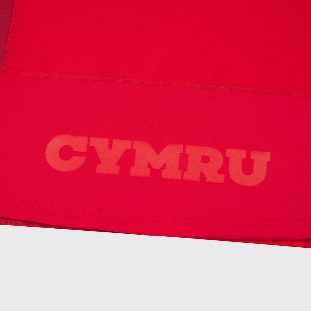 Macron Wales Men's Home Slim Fit Rugby Shirt 2025/26 - Rugbystuff.com