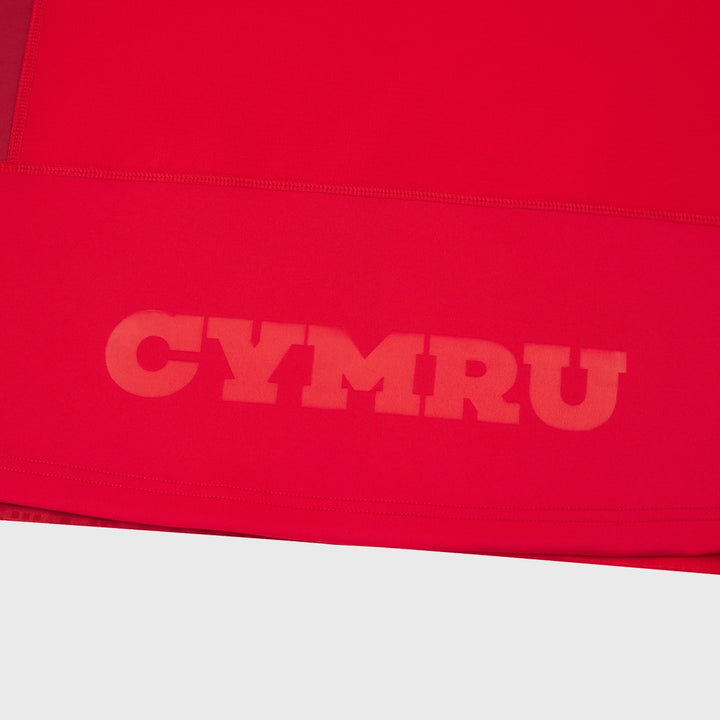 Macron Wales Men's Home Slim Fit Rugby Shirt 2025/26 - Rugbystuff.com