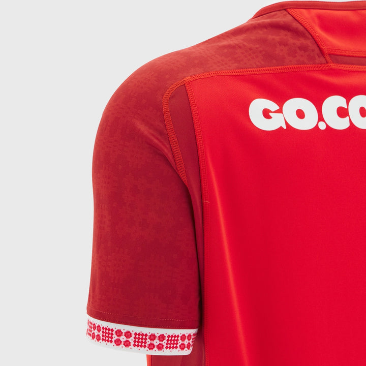 Macron Wales Men's Home Replica Rugby Shirt 2025/26 - Rugbystuff.com