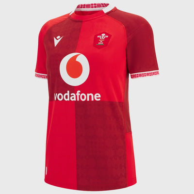 Macron Wales Women's Home Replica Rugby Shirt 2025/26