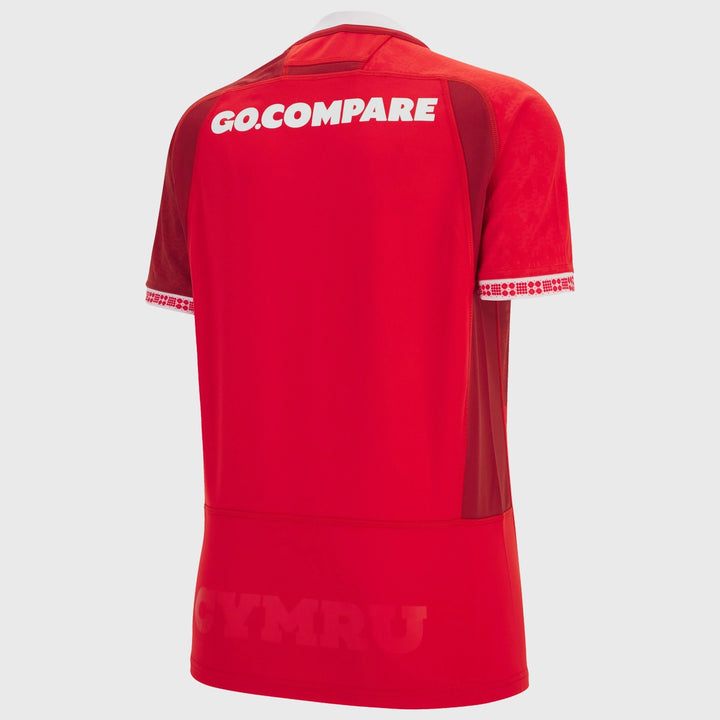 Macron Wales Women's Home Replica Rugby Shirt 2025/26 - Rugbystuff.com