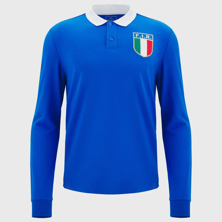 Macron Italy Fan Vintage Replica Rugby Shirt 2025/26 - Rugbystuff.com