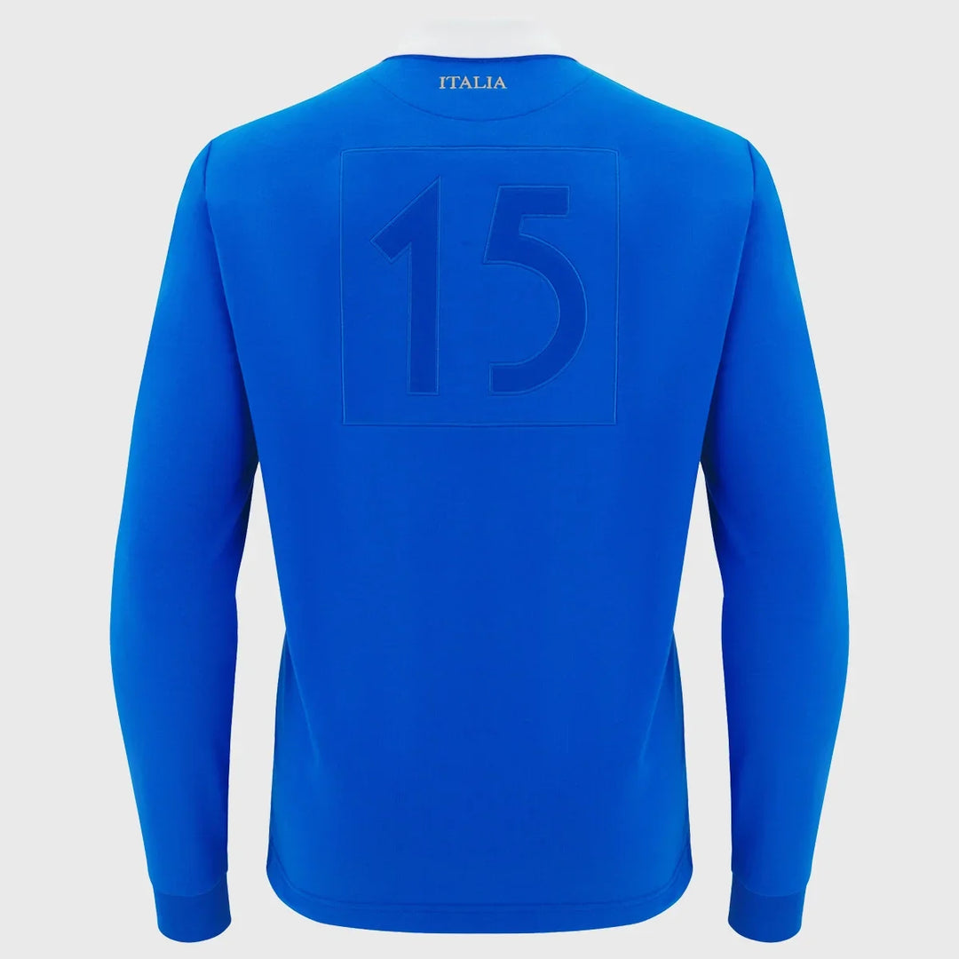 Macron Italy Fan Vintage Replica Rugby Shirt 2025/26 - Rugbystuff.com