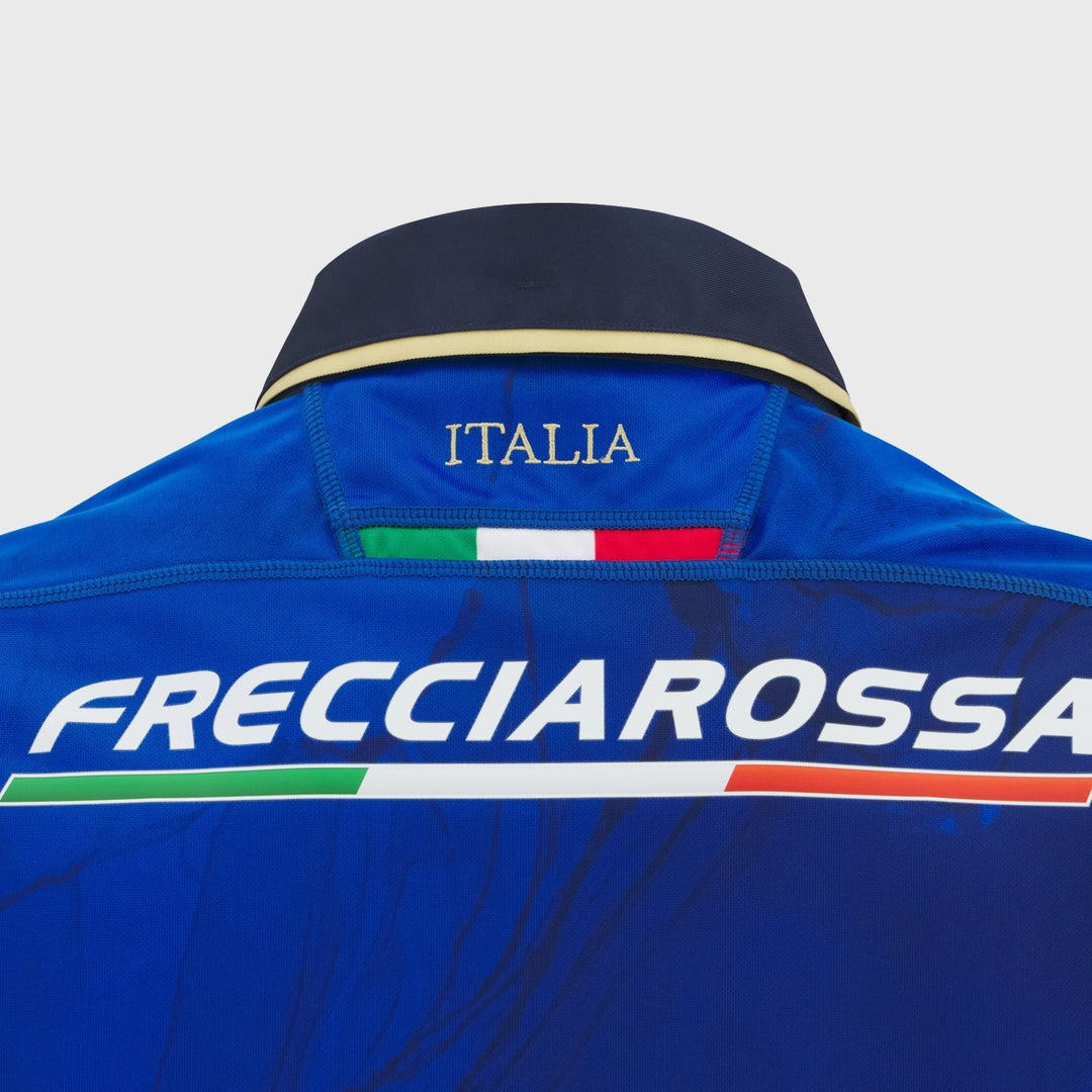 Macron Italy Kid's Home Replica Rugby Shirt 2025/26 - Rugbystuff.com
