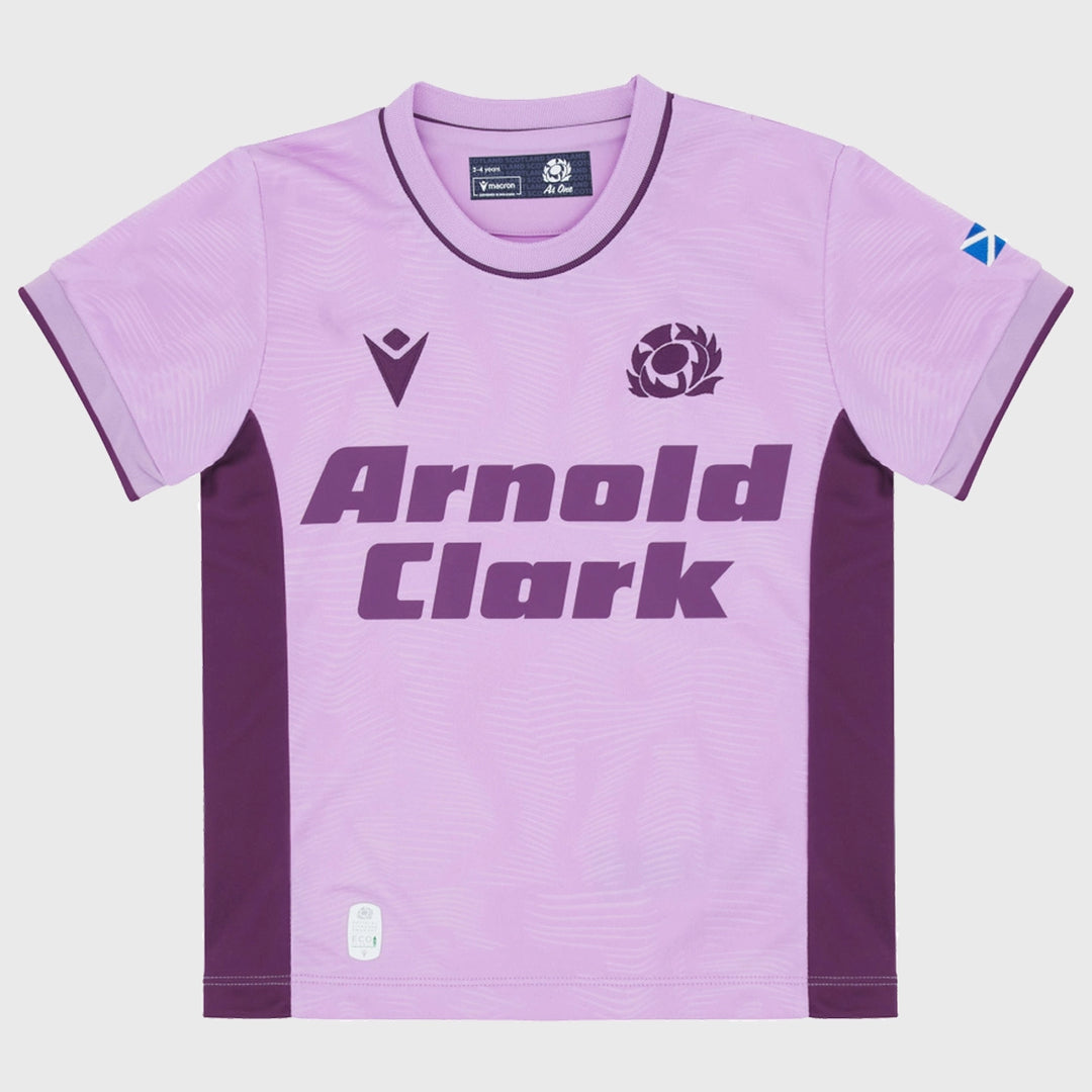 Macron Scotland Infant Away Replica Rugby Shirt 2025/26 - Rugbystuff.com