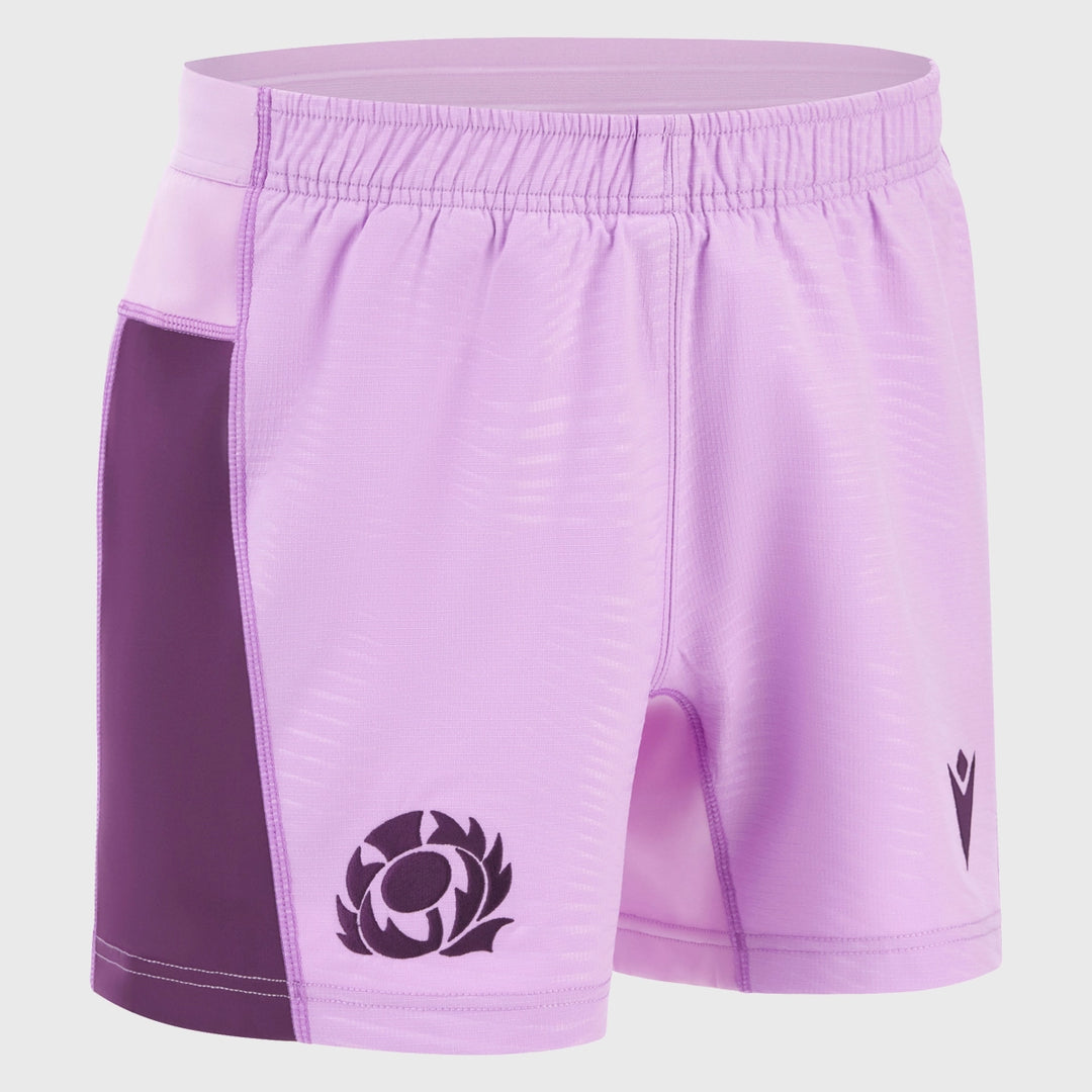 Macron Scotland Men's Away Rugby Shorts 2025/26 - Rugbystuff.com