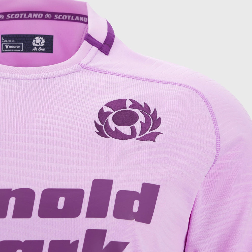 Macron Scotland Kid's Away Replica Rugby Shirt 2025/26 - Rugbystuff.com