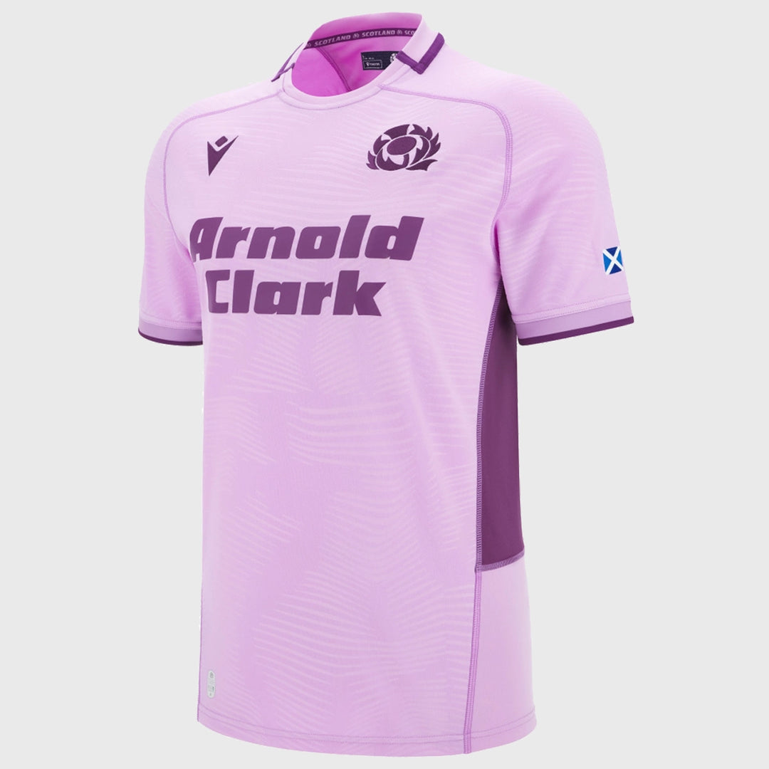 Macron Scotland Kid's Away Replica Rugby Shirt 2025/26 - Rugbystuff.com