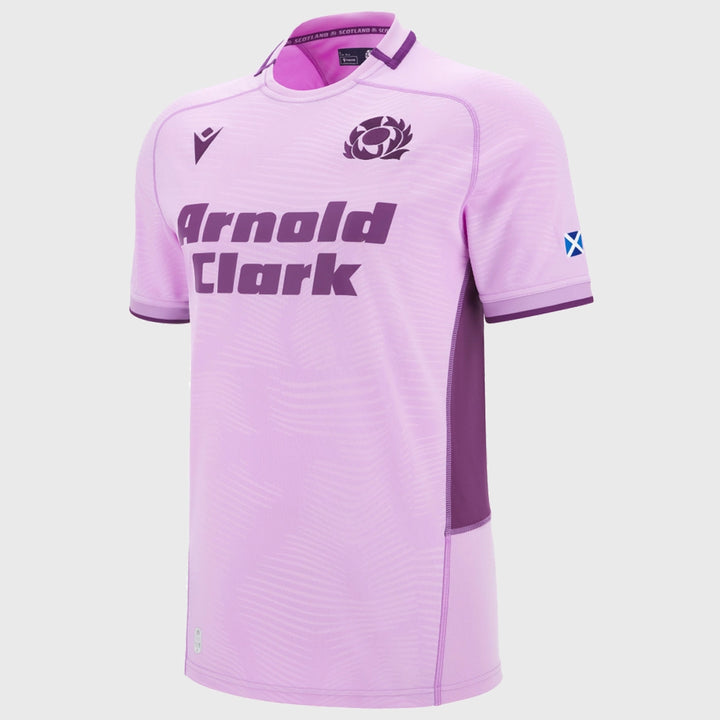 Macron Scotland Kid's Away Replica Rugby Shirt 2025/26 - Rugbystuff.com
