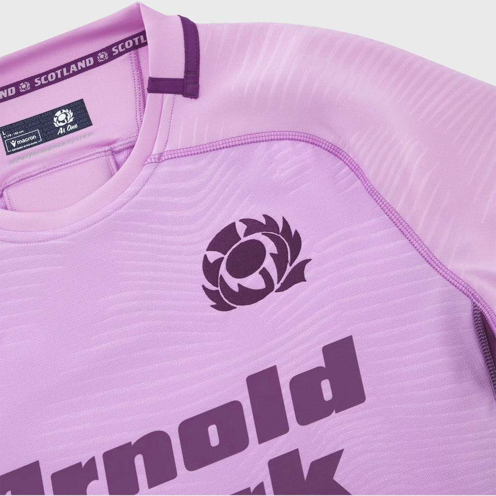 Macron Scotland Men's Away Slim Fit Rugby Shirt 2025/26 - Rugbystuff.com