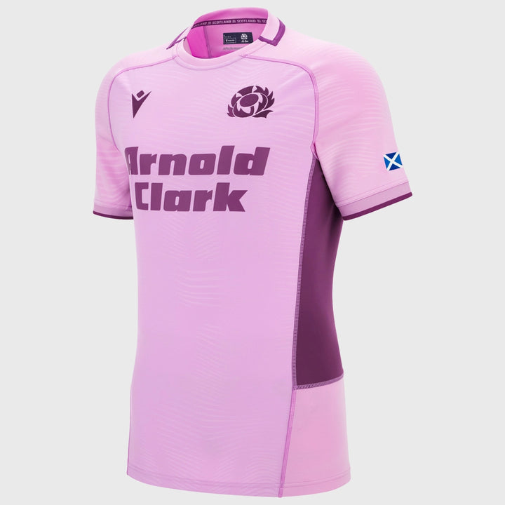 Macron Scotland Men's Away Slim Fit Rugby Shirt 2025/26 - Rugbystuff.com