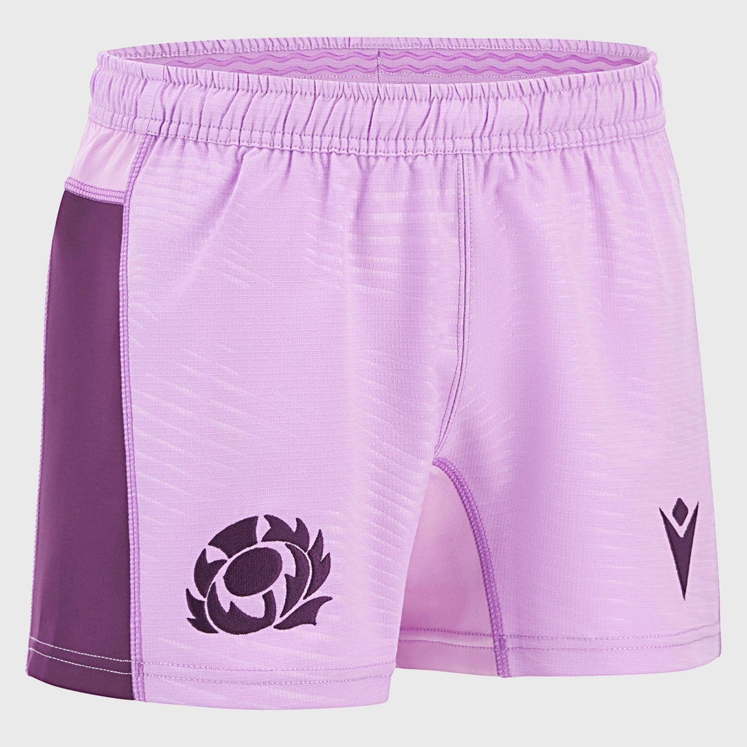 Macron Scotland Women's Away Rugby Shorts 2025/26 - Rugbystuff.com