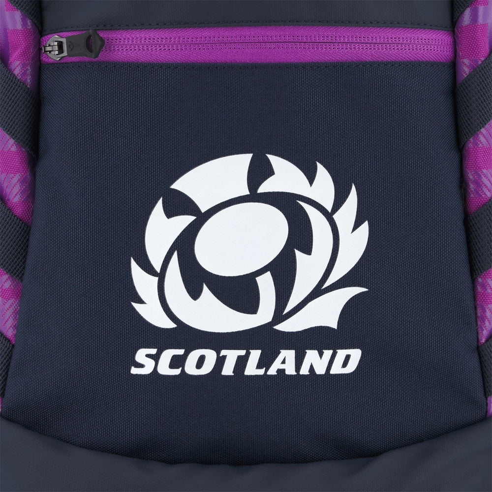 Macron Scotland Rugby 35 Litre Backpack Navy/Purple 2025/26 - Rugbystuff.com