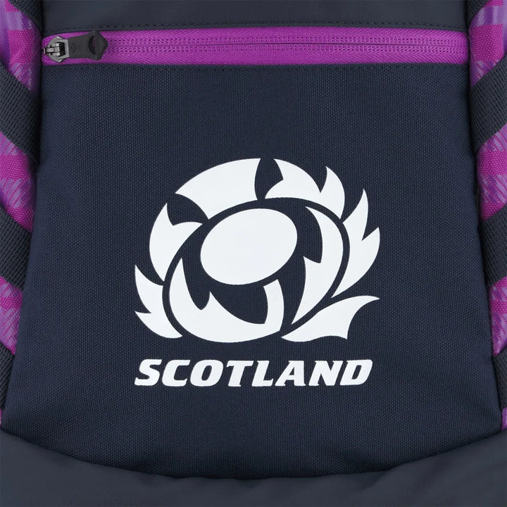 Macron Scotland Rugby 35 Litre Backpack Navy/Purple 2025/26 - Rugbystuff.com