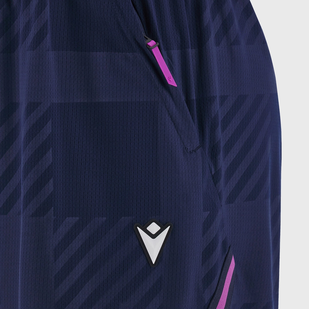 Macron Scotland Rugby Basketball Shorts Navy/Purple 2025/26 - Rugbystuff.com