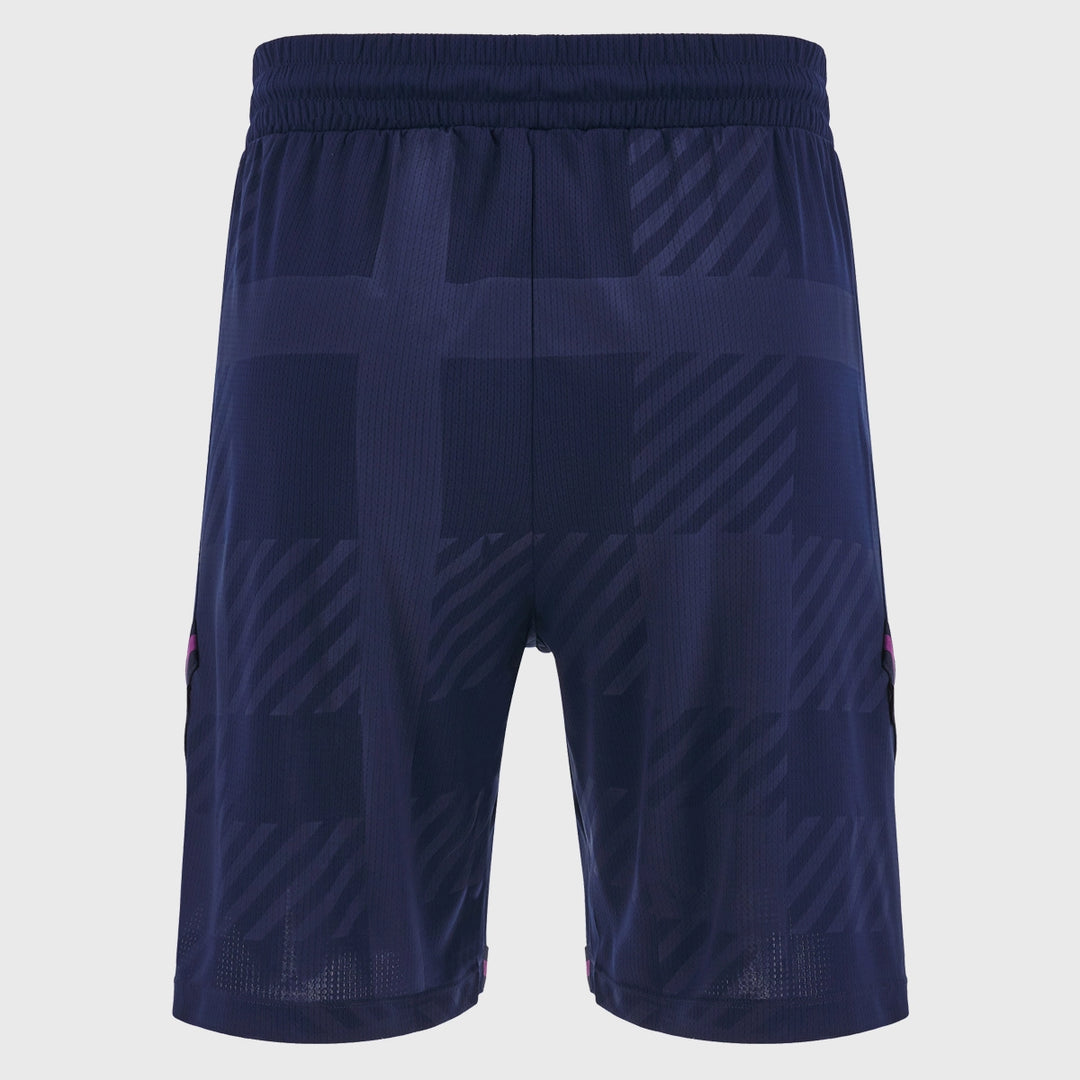 Macron Scotland Rugby Basketball Shorts Navy/Purple 2025/26 - Rugbystuff.com