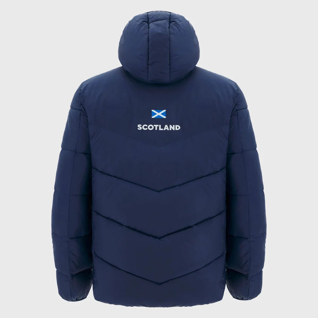 Macron Scotland Rugby Bomber Jacket Navy/Purple 2025/26 - Rugbystuff.com