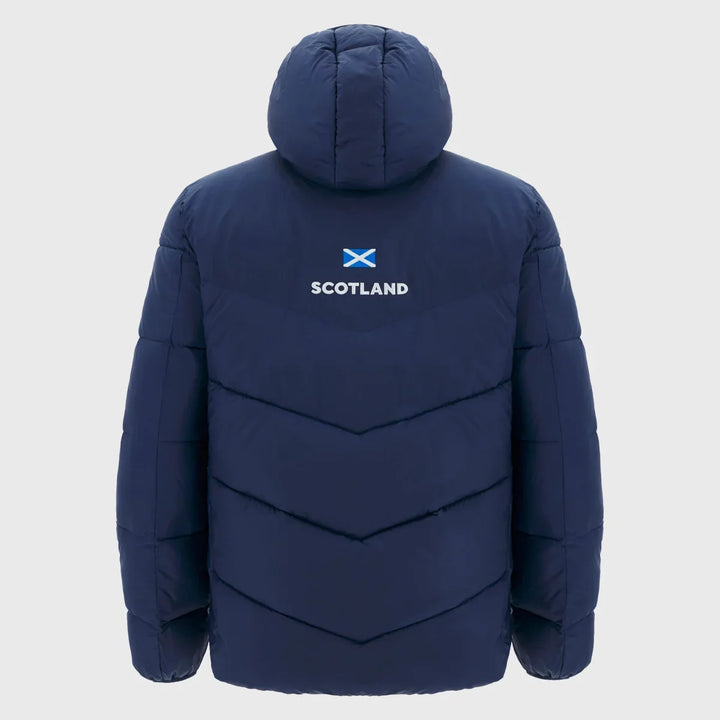 Macron Scotland Rugby Bomber Jacket Navy/Purple 2025/26 - Rugbystuff.com