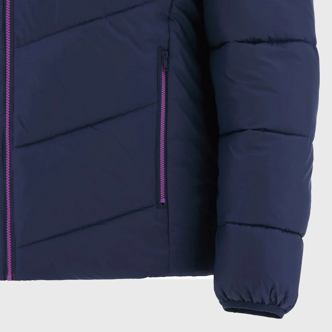 Macron Scotland Rugby Bomber Jacket Navy/Purple 2025/26 - Rugbystuff.com