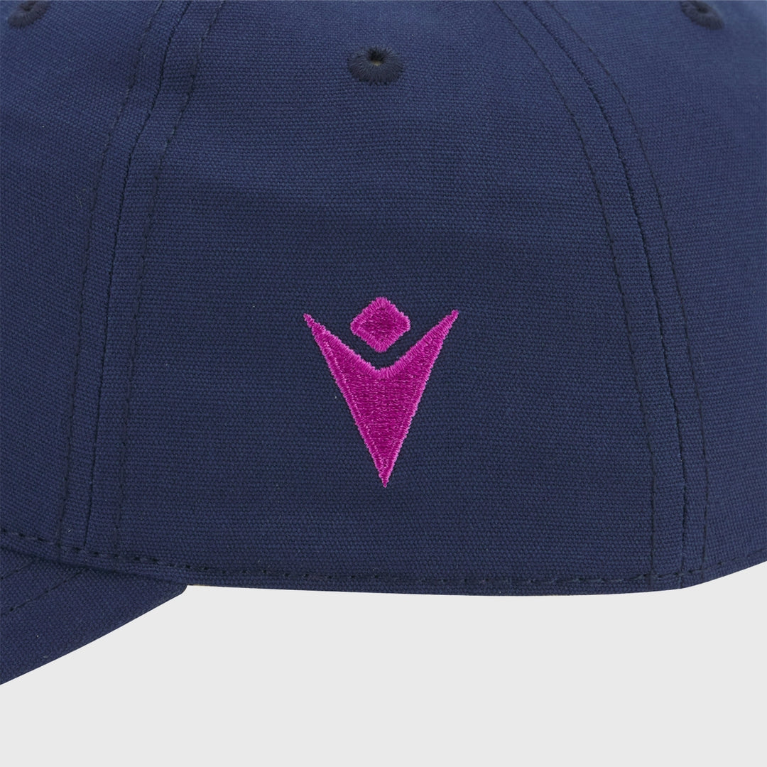 Macron Scotland Rugby Baseball Dad Cap Navy/Purple 2025/26 - Rugbystuff.com