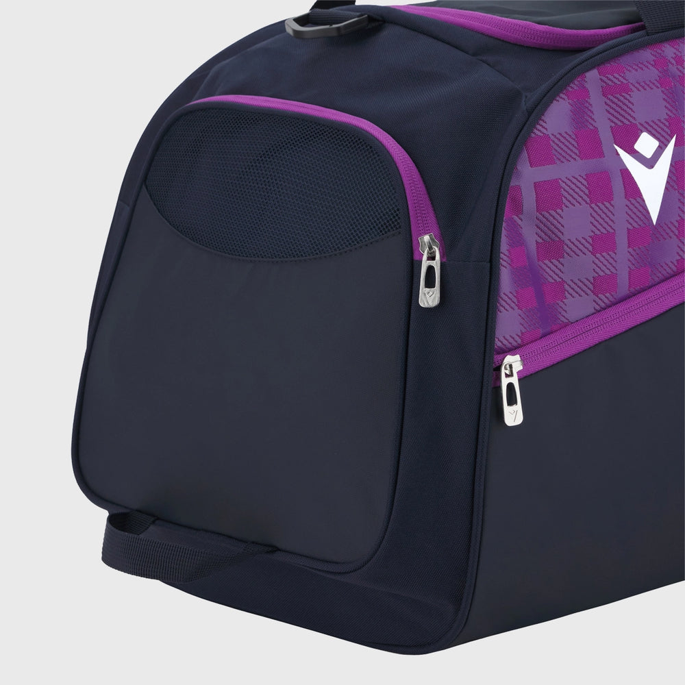 Macron Scotland Rugby Holdall Gym Bag Navy/Purple 2025/26 - Rugbystuff.com