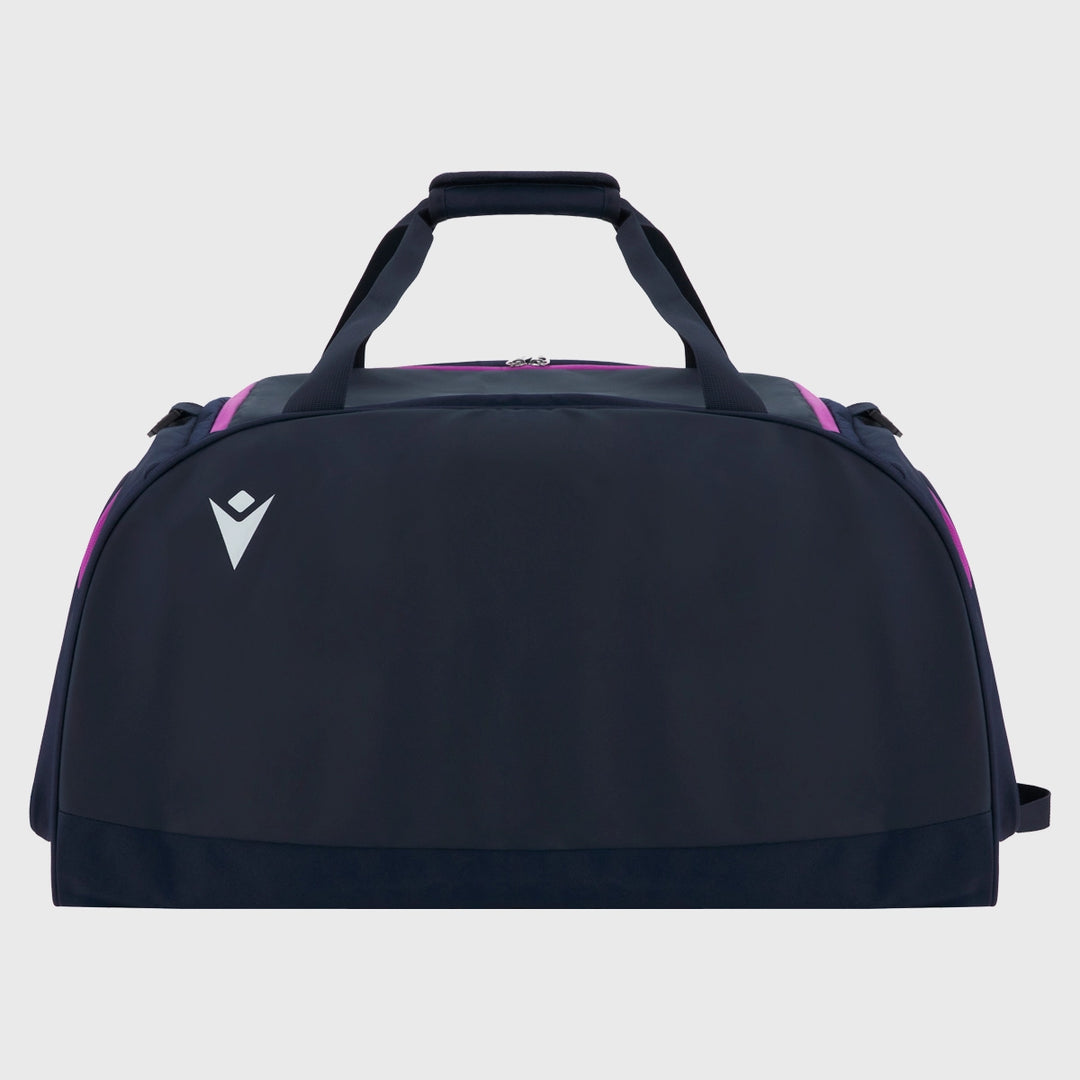 Macron Scotland Rugby Holdall Gym Bag Navy/Purple 2025/26 - Rugbystuff.com