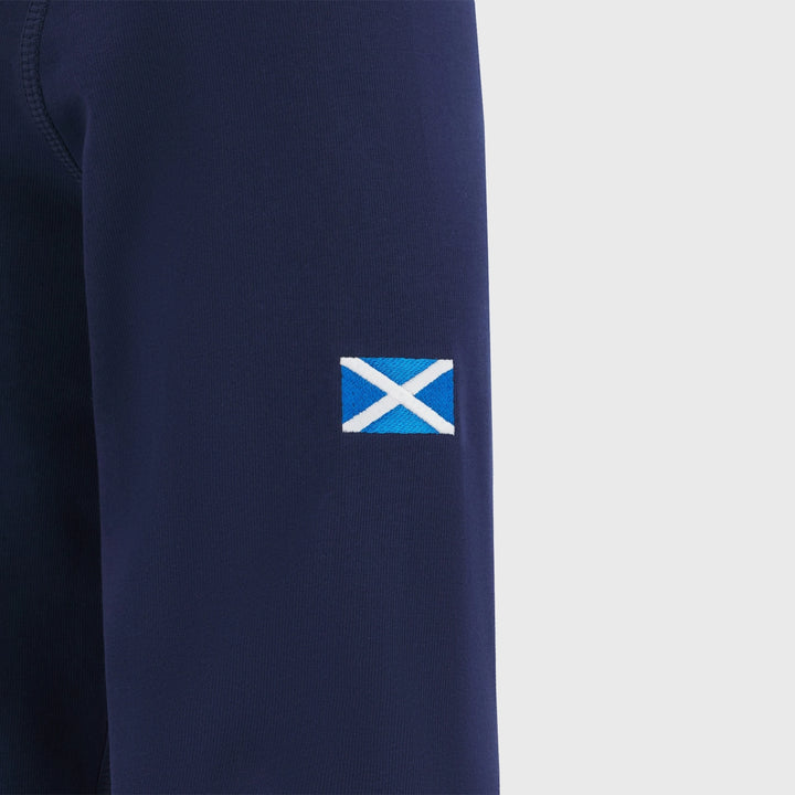Macron Scotland Men's Home Long Sleeve Cotton Rugby Shirt 2025/26 - Rugbystuff.com