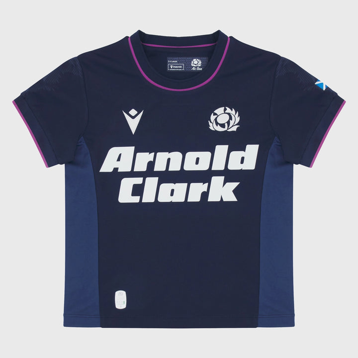 Macron Scotland Infant Home Replica Rugby Shirt 2025/26 - Rugbystuff.com