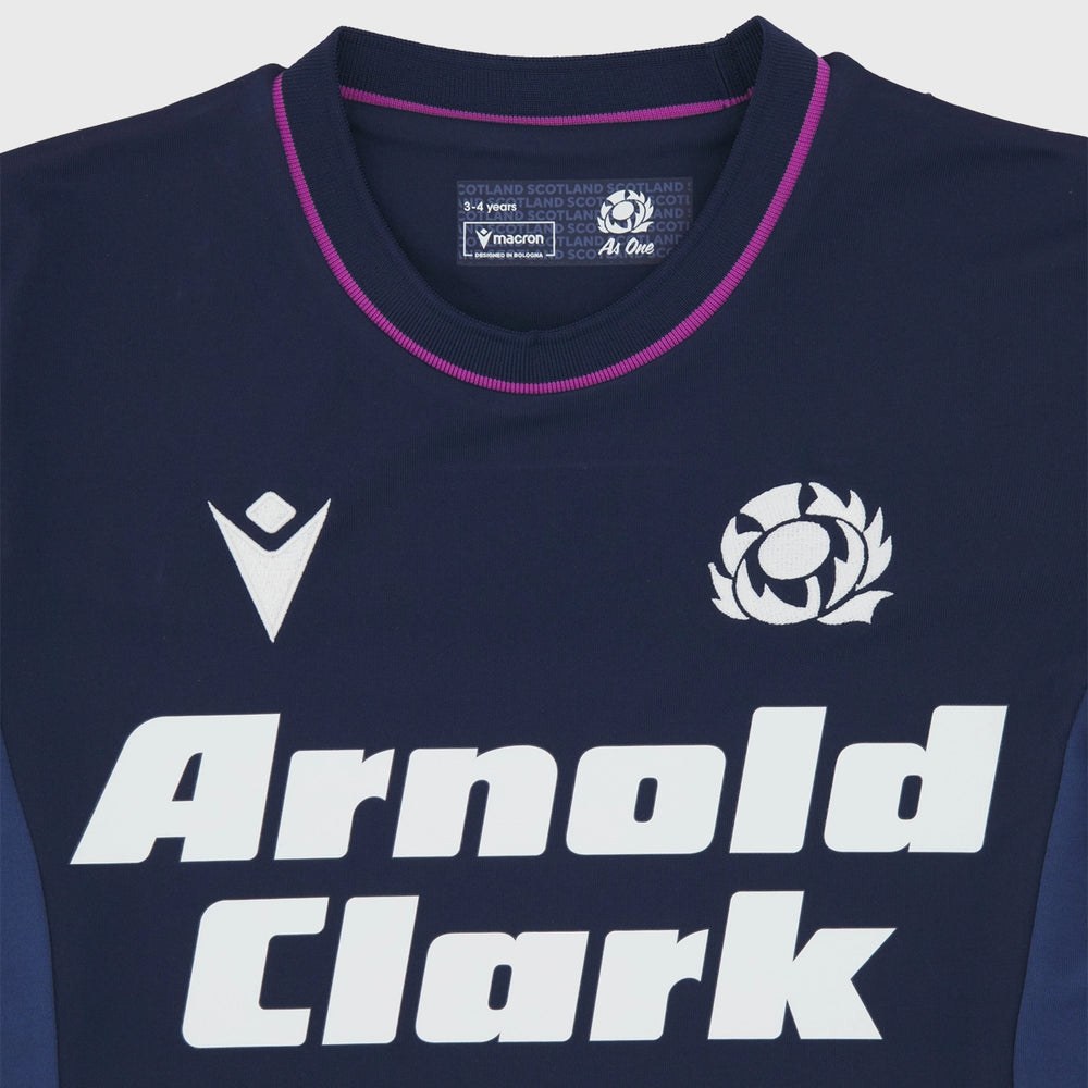 Macron Scotland Infant Home Replica Rugby Shirt 2025/26 - Rugbystuff.com