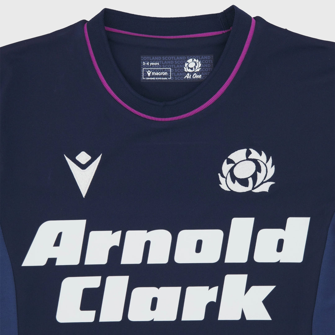 Macron Scotland Infant Home Replica Rugby Shirt 2025/26 - Rugbystuff.com