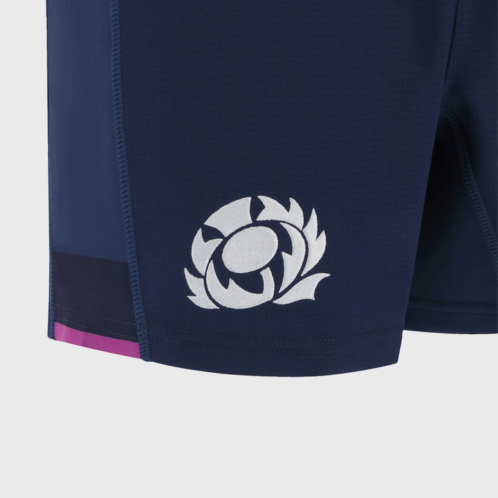 Macron Scotland Women's Home Rugby Shorts 2025/26 - Rugbystuff.com