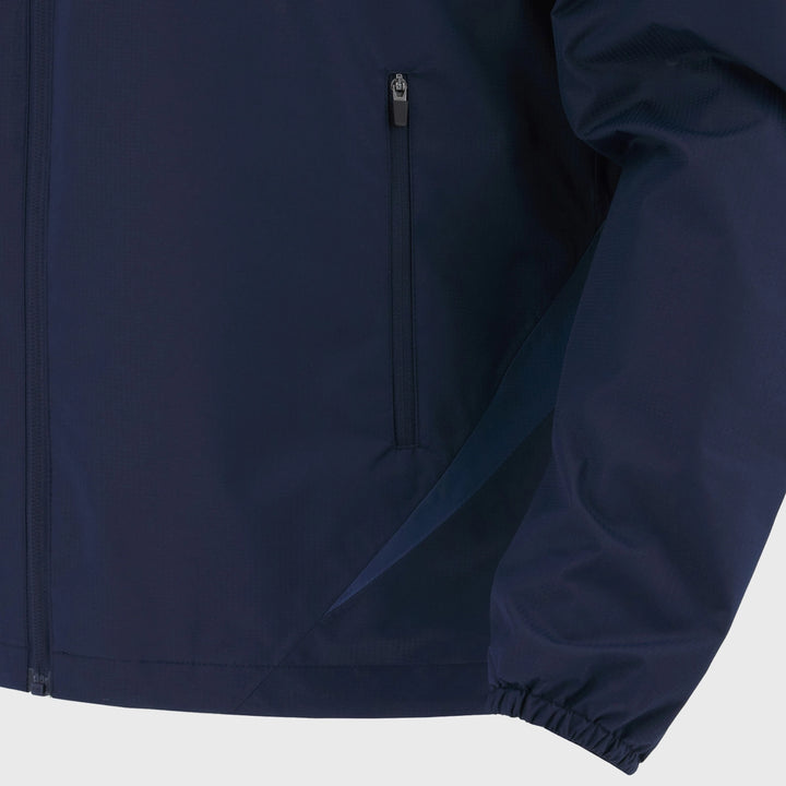 Macron Scotland Rugby Waterproof Jacket Navy/Purple 2025/26 - Rugbystuff.com