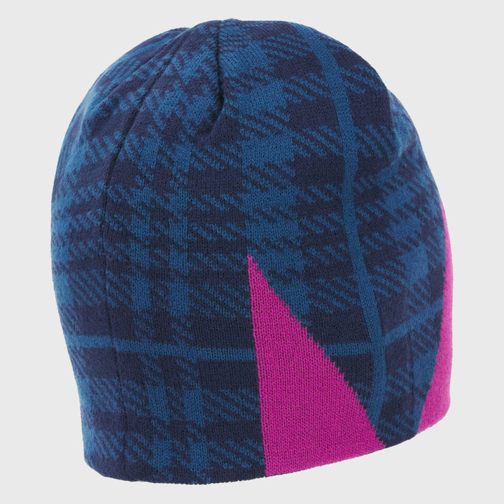 Macron Scotland Rugby Beanie Hat Navy/Purple 2025/26 - Rugbystuff.com
