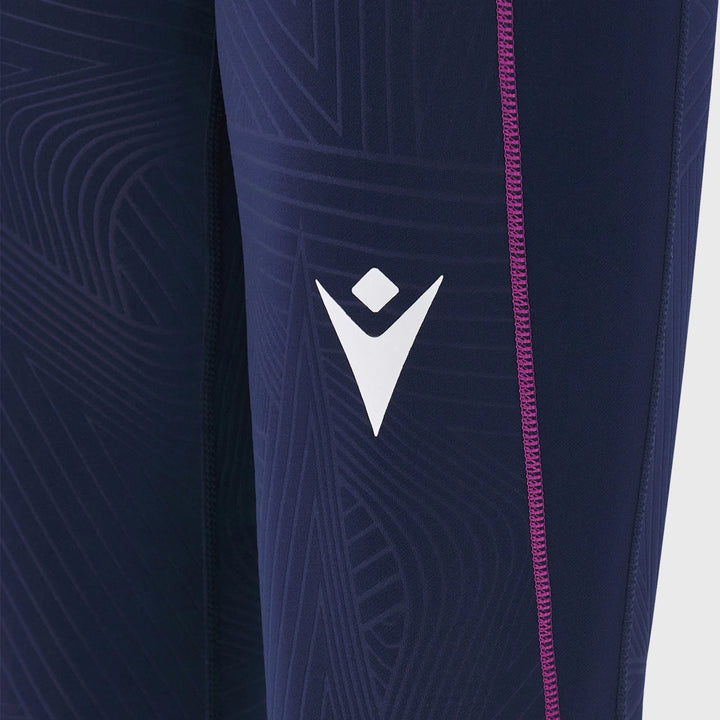 Macron Scotland Rugby Women's Leggings Navy/Purple 2025/26 - Rugbystuff.com