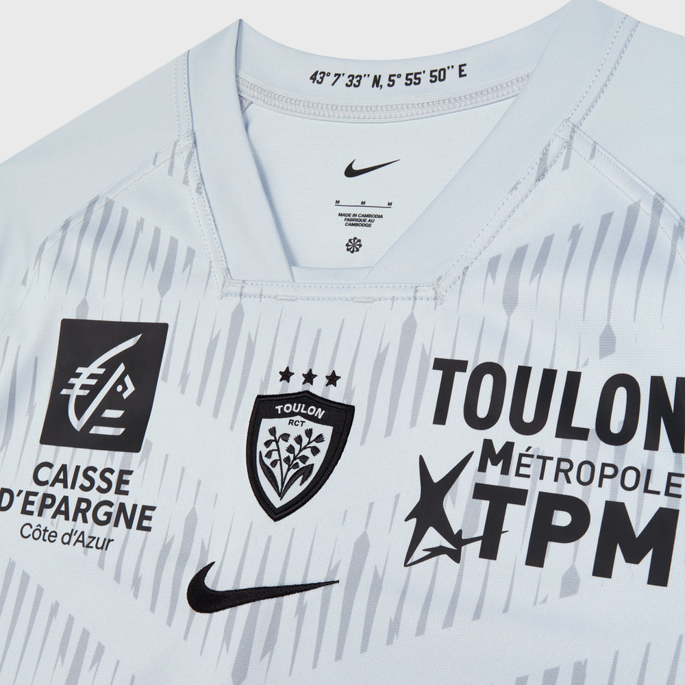 Nike RC Toulon Men's Away Stadium Rugby Shirt 2025/26 - Rugbystuff.com