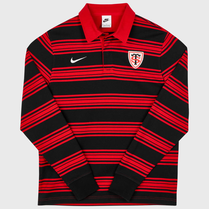 Nike Toulouse Men's Heritage Long Sleeve Rugby Shirt 2025/26 - Rugbystuff.com
