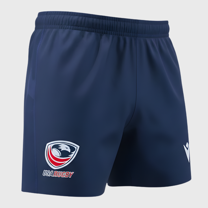 Macron USA Men's Home Rugby Shorts 2025 - Rugbystuff.com