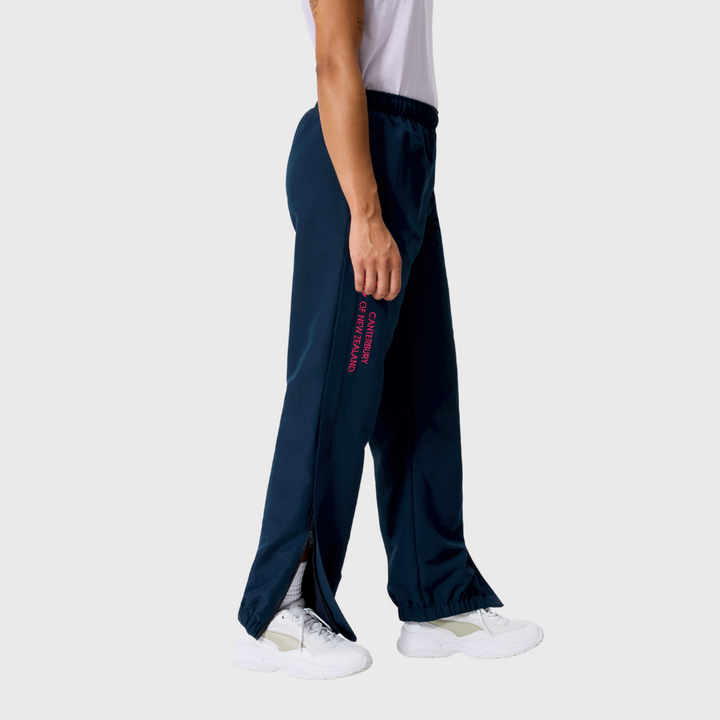 Canterbury Women's Cuffed Stadium Pants Navy/Pink - Rugbystuff.com