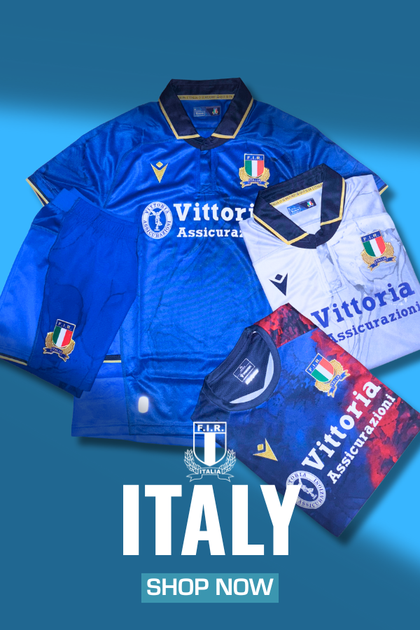 Italy Rugby Shirts and Kit 2025/26