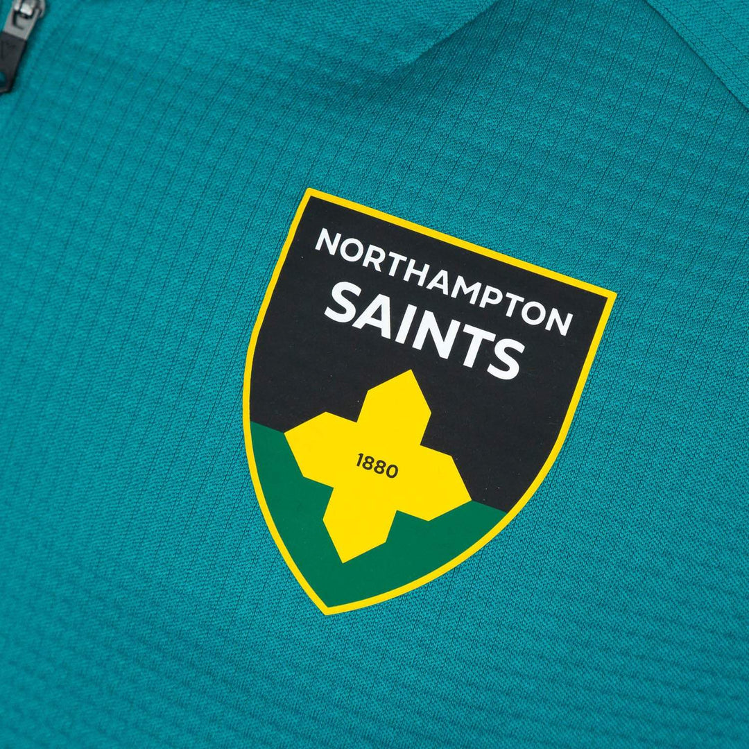 Macron Northampton Saints 1/4 Zip Top 2025/26 - Rugbystuff.com