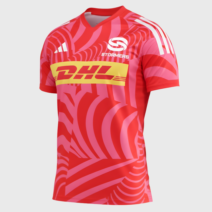 Adidas Stormers Performance Warm Up Tee 2025/26 - Rugbystuff.com