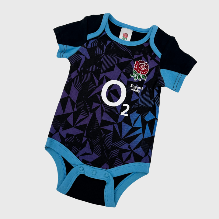 Brecrest England Rugby Baby Bodysuit 2 Pack 2025/26