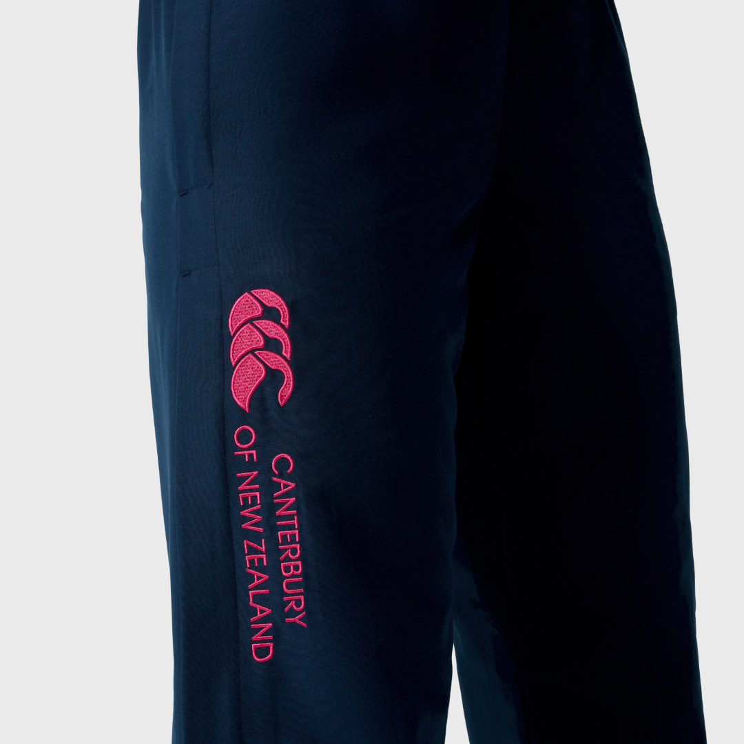 Canterbury Women's Cuffed Stadium Pants Navy/Pink - Rugbystuff.com