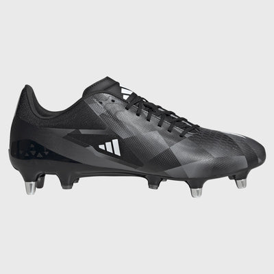 Adidas Adizero RS15 Pro SG Rugby Boots Black/Grey