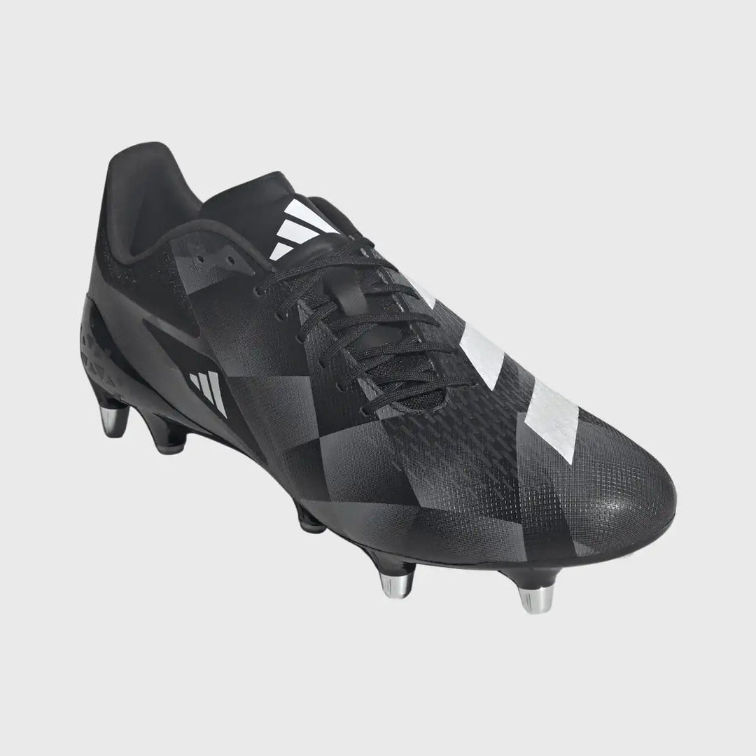 Adidas Adizero RS15 Pro SG Rugby Boots Black/Grey – Rugbystuff.com Adidas Adizero RS15 Pro SG Rugby Boots Black/Grey – Rugbystuff.com