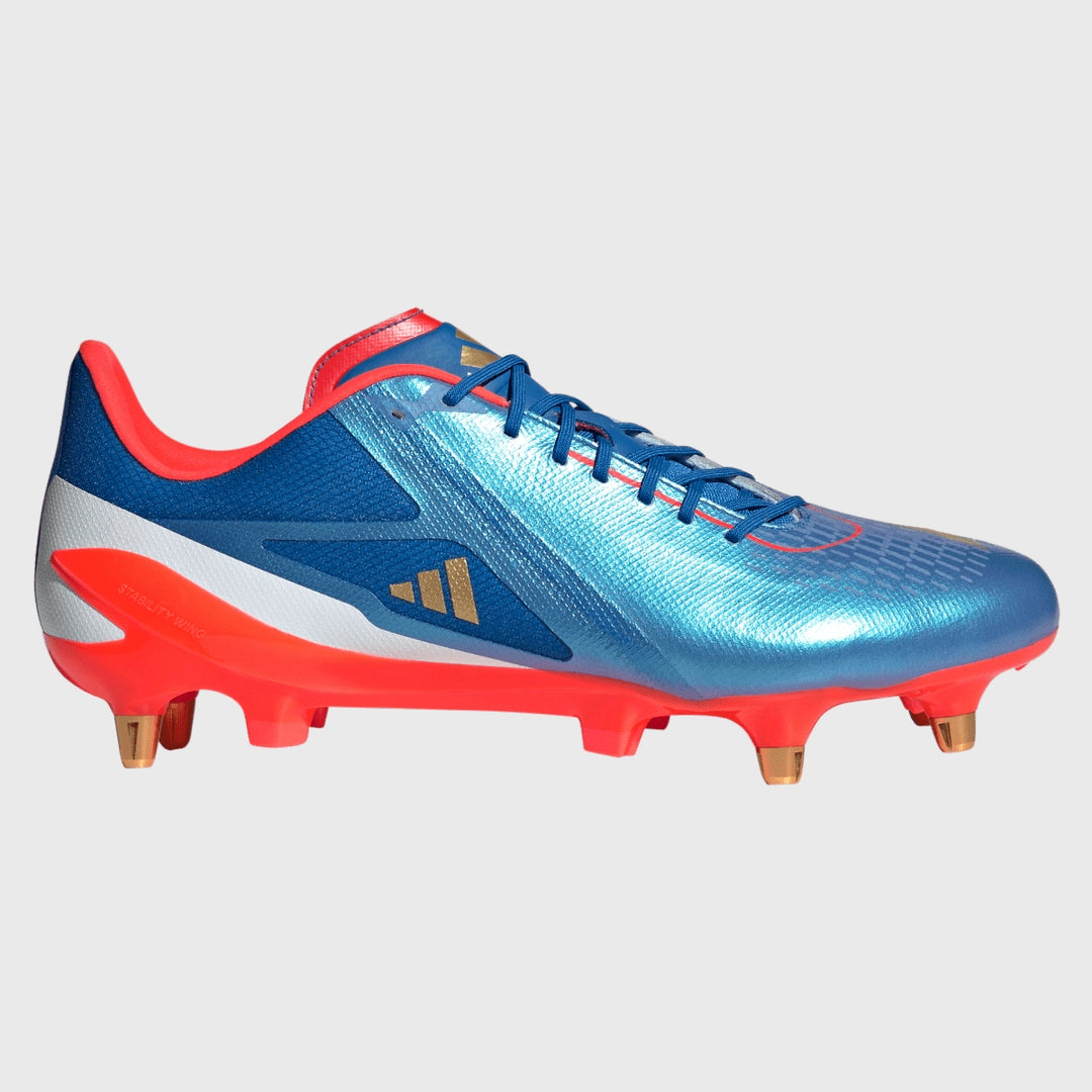 Adidas Adizero RS15 Pro SG Rugby Boots Bright Royal/Gold/Solar Red ...