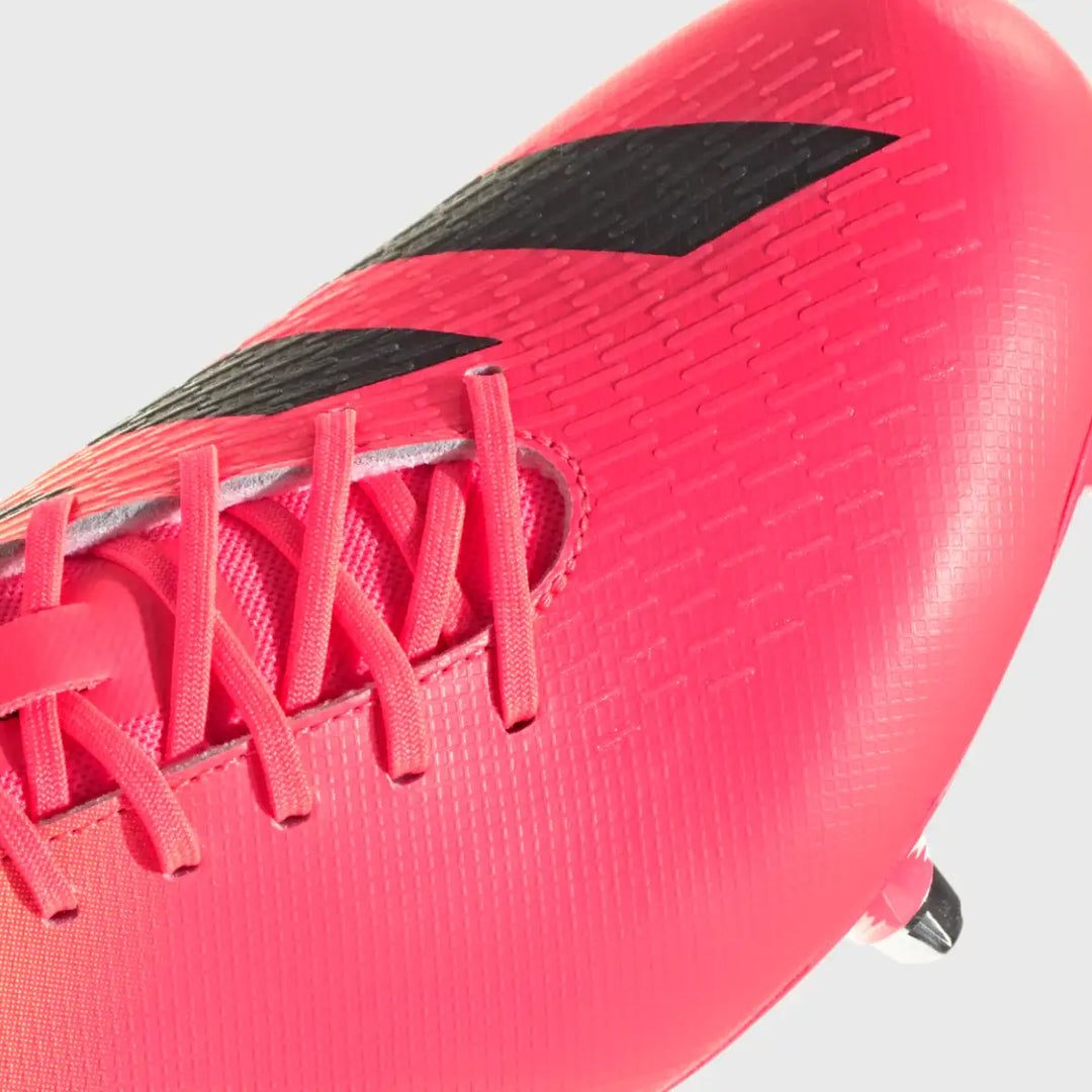 Adidas Adizero RS15 Pro SG Rugby Boots Solar Turbo Pink - Rugbystuff.com