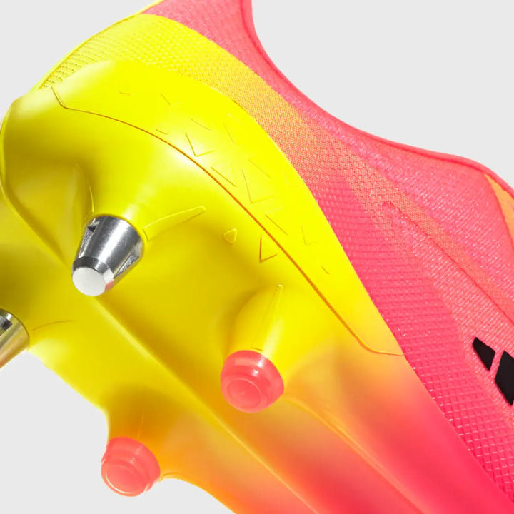 Adidas Adizero RS15 Pro SG Rugby Boots Solar Turbo Pink - Rugbystuff.com