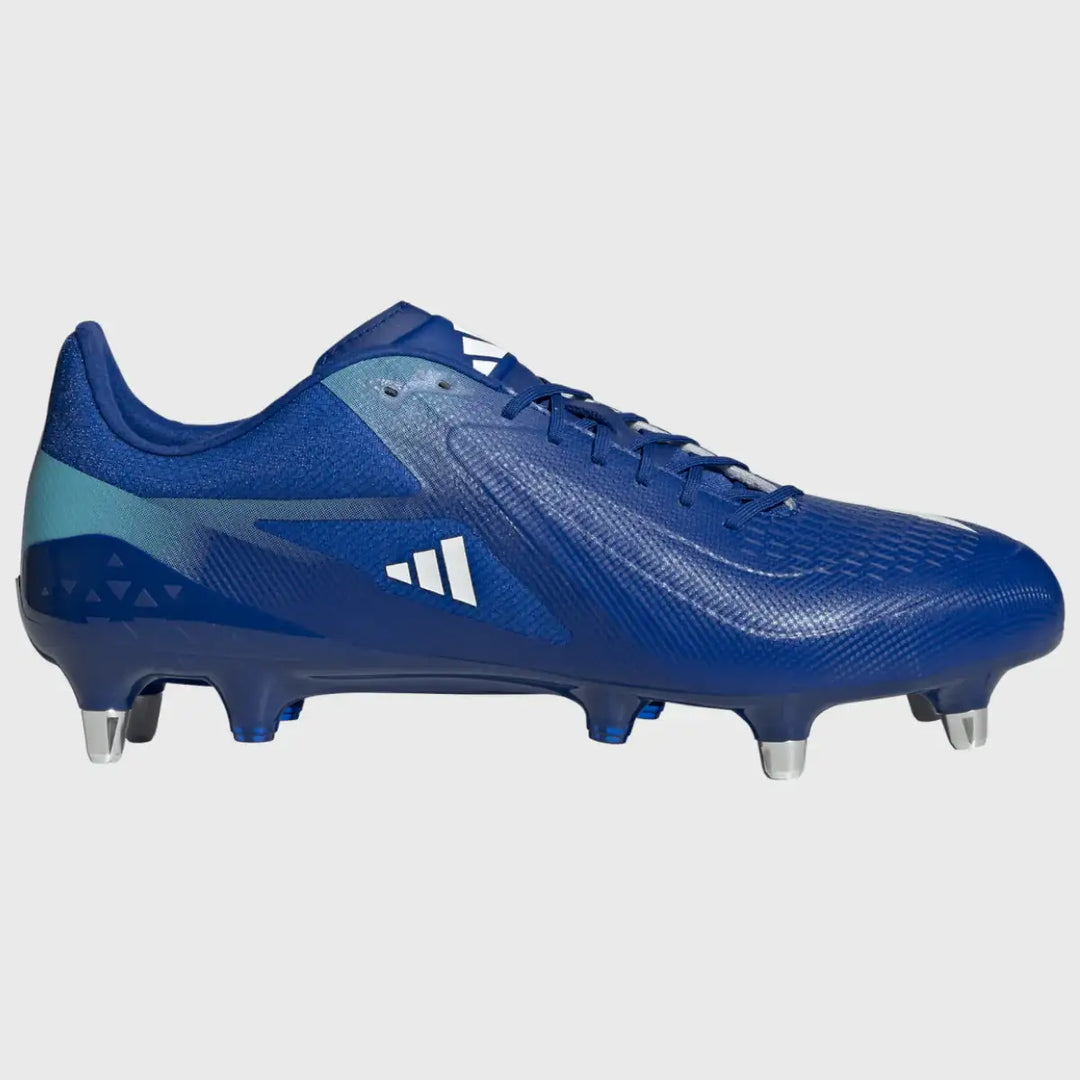 Adidas Adizero RS15 Ultimate SG Rugby Boots Team Royal Blue - Rugbystuff.com