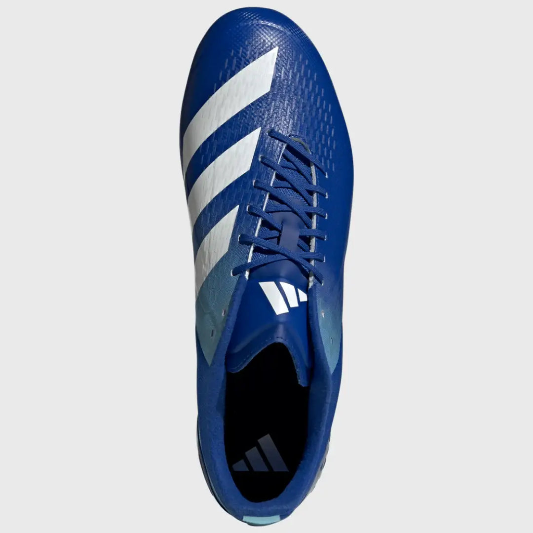 Adidas Adizero RS15 Ultimate SG Rugby Boots Team Royal Blue - Rugbystuff.com